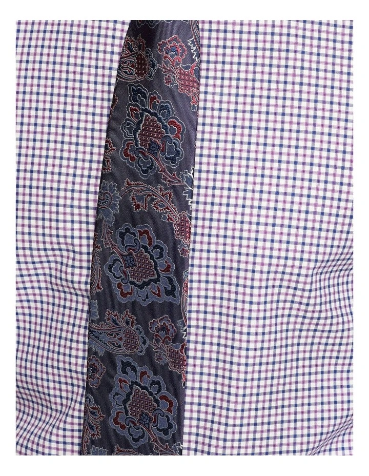 Oxford Beckton Checked Shirt In Pink 8 Oxford Beckton Checked Shirt In Pink - Image 6