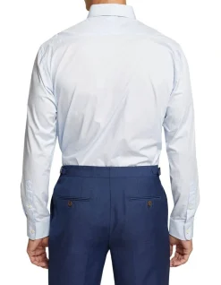 Oxford Islington Regular Fit Shirt In Sky 9 Oxford Islington Regular Fit Shirt In Sky -Cambridge Clothing shop 963313570 2 720x928