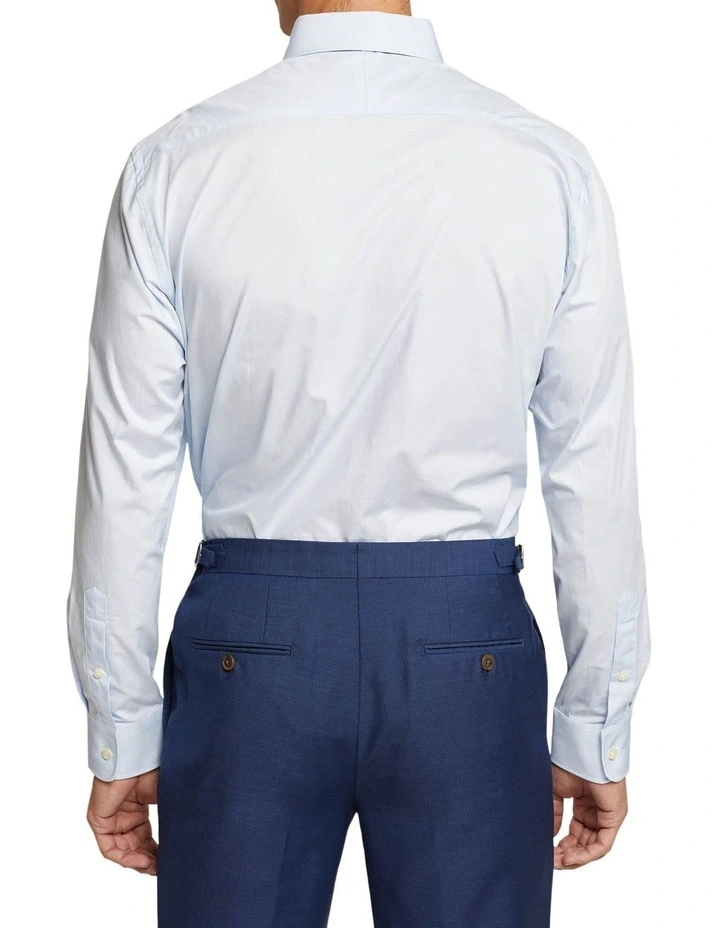 Oxford Islington Regular Fit Shirt In Sky 4 Oxford Islington Regular Fit Shirt In Sky - Image 2