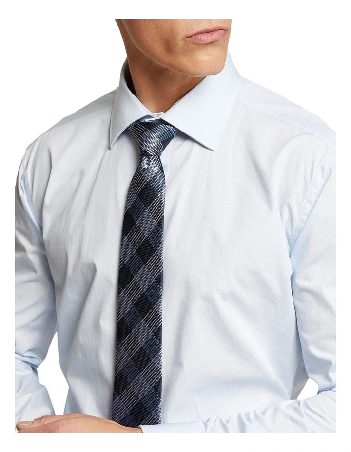 Oxford Islington Regular Fit Shirt In Sky 6 Oxford Islington Regular Fit Shirt In Sky - Image 4