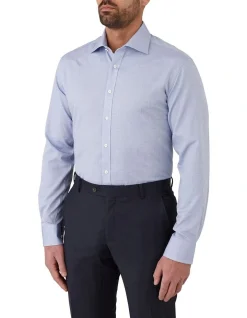Cambridge Carlton Modern Fit Shirt In Blue 8 Cambridge Carlton Modern Fit Shirt In Blue -Cambridge Clothing shop 964757800 3 720x928