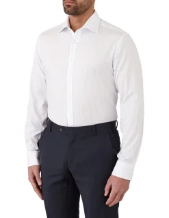 Cambridge Carlton Modern Fit Shirt In Blue -Cambridge Clothing shop 964757980 3 720x928