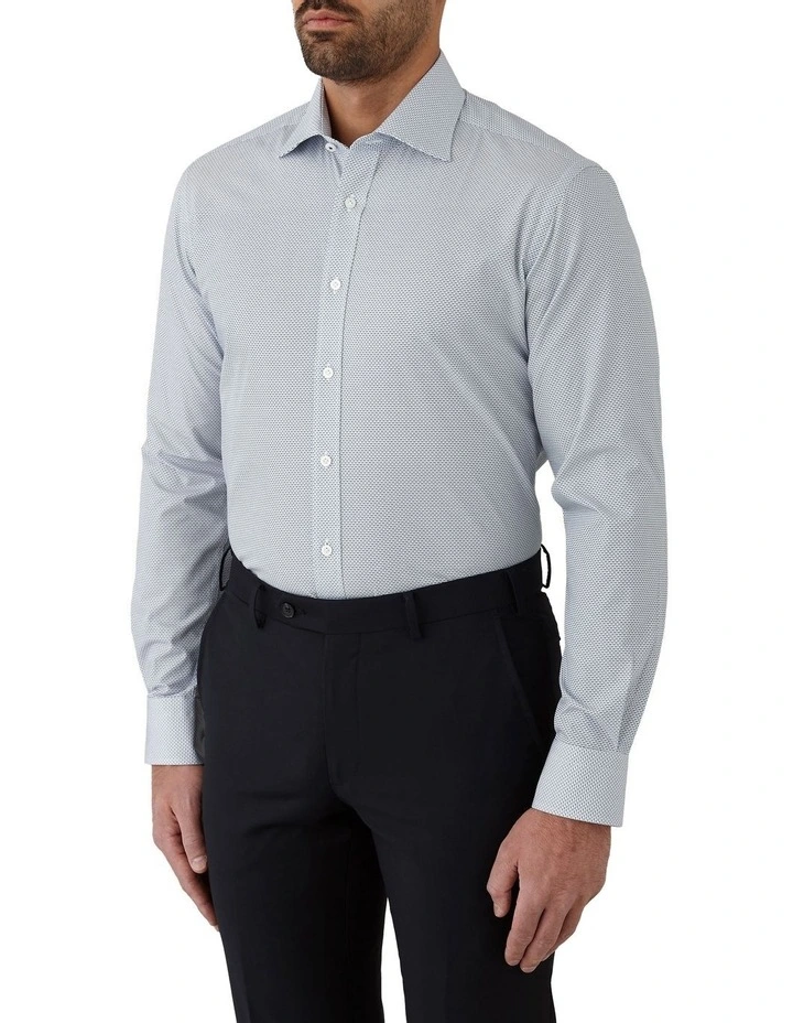 Cambridge Carlton Modern Fit Shirt In Blue 5 Cambridge Carlton Modern Fit Shirt In Blue - Image 3