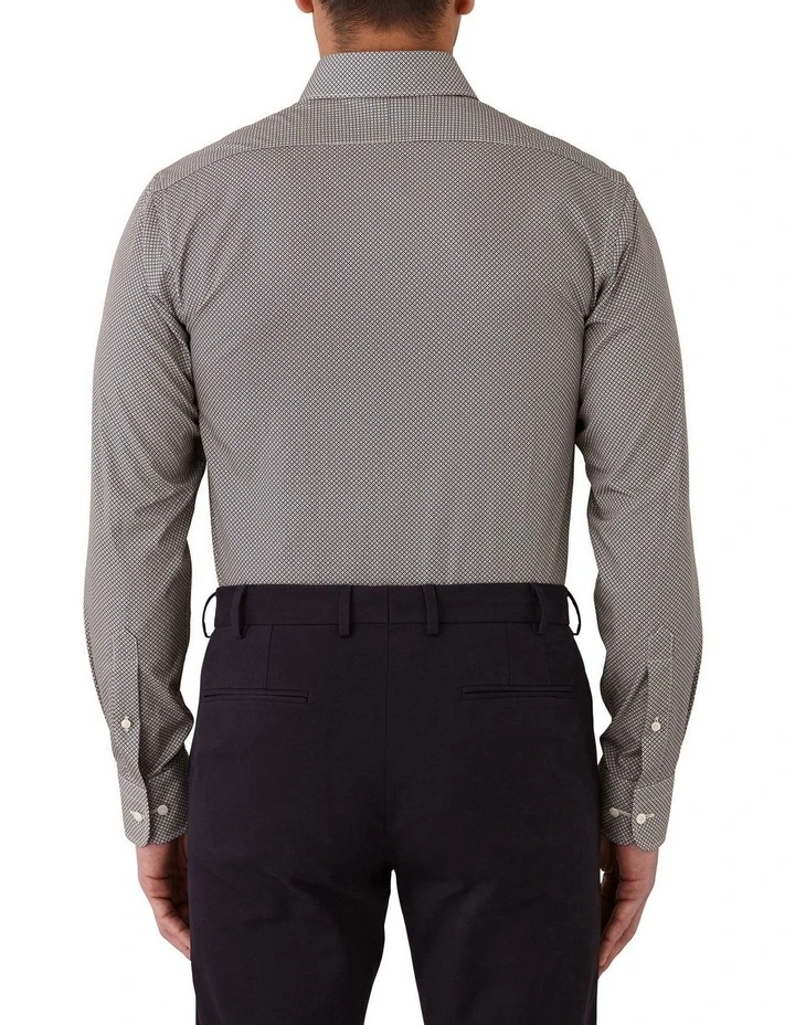 Cambridge Carlton Modern Fit Shirt In Tan 4 Cambridge Carlton Modern Fit Shirt In Tan - Image 2