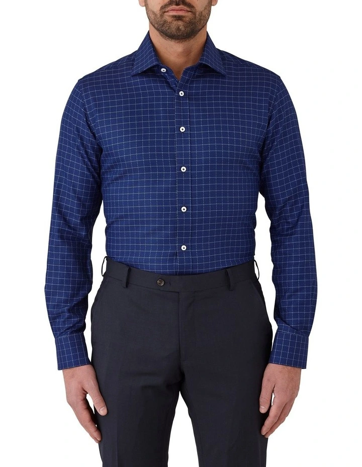 Cambridge Chelsea Modern Fit Shirt In Blue 3 Cambridge Chelsea Modern Fit Shirt In Blue