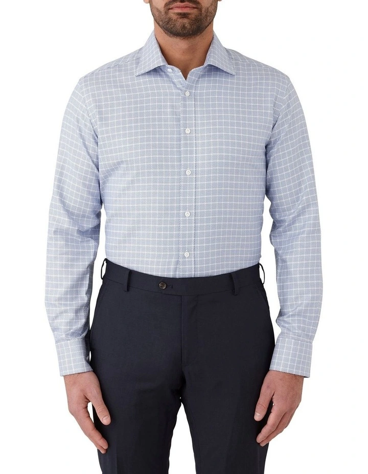 Cambridge Chelsea Modern Fit Shirt In Blue 3 Cambridge Chelsea Modern Fit Shirt In Blue