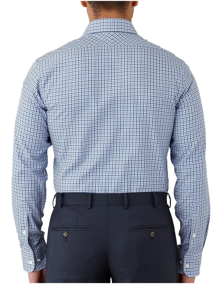 Dom Bagnato Giorgio Tailored Fit Shirt In Blue 4 Dom Bagnato Giorgio Tailored Fit Shirt In Blue - Image 2