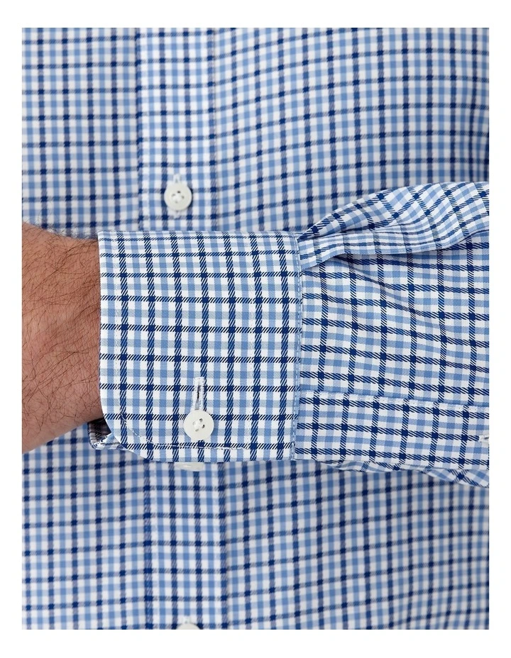 Dom Bagnato Giorgio Tailored Fit Shirt In Blue 6 Dom Bagnato Giorgio Tailored Fit Shirt In Blue - Image 4