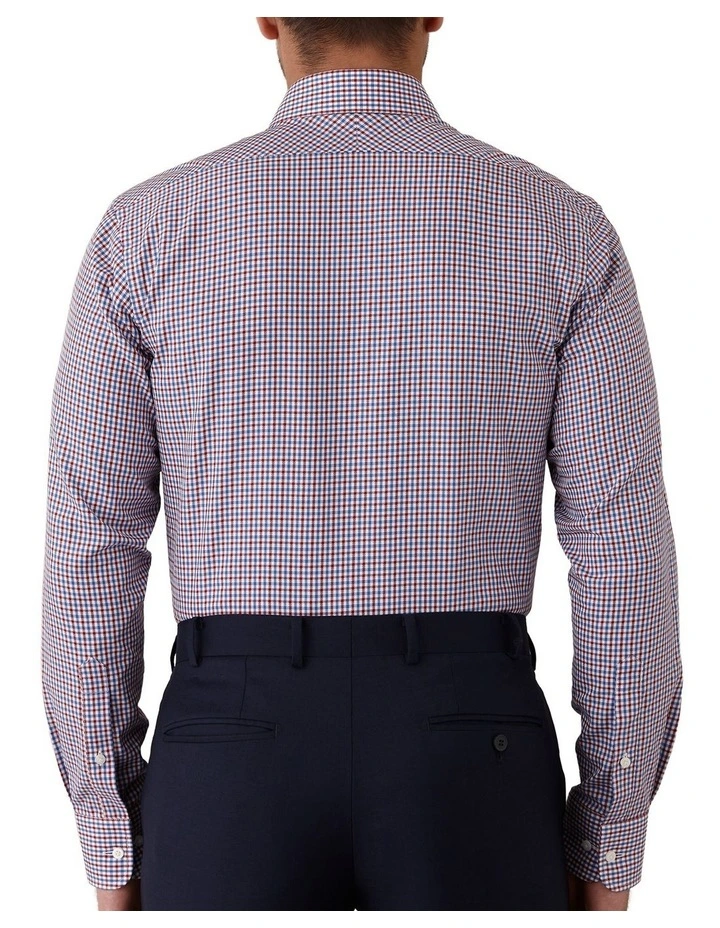 Dom Bagnato Giorgio Tailored Fit Shirt In Red 4 Dom Bagnato Giorgio Tailored Fit Shirt In Red - Image 2