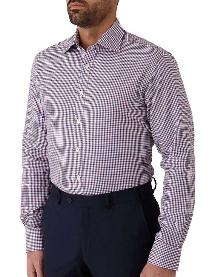 Dom Bagnato Giorgio Tailored Fit Shirt In Red 5 Dom Bagnato Giorgio Tailored Fit Shirt In Red - Image 3