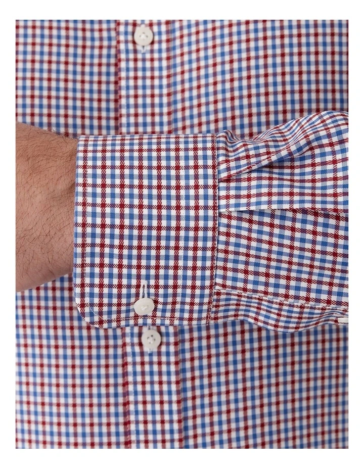 Dom Bagnato Giorgio Tailored Fit Shirt In Red 6 Dom Bagnato Giorgio Tailored Fit Shirt In Red - Image 4