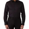 Dom Bagnato Giorgio Tailored Fit Shirt In Black 1 Dom Bagnato Giorgio Tailored Fit Shirt In Black -Cambridge Clothing shop 965252080 965244790 1 720x928