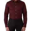 Dom Bagnato Giorgio Tailored Fit Shirt In Red 1 Dom Bagnato Giorgio Tailored Fit Shirt In Red -Cambridge Clothing shop 965252080 965245510 1 720x928