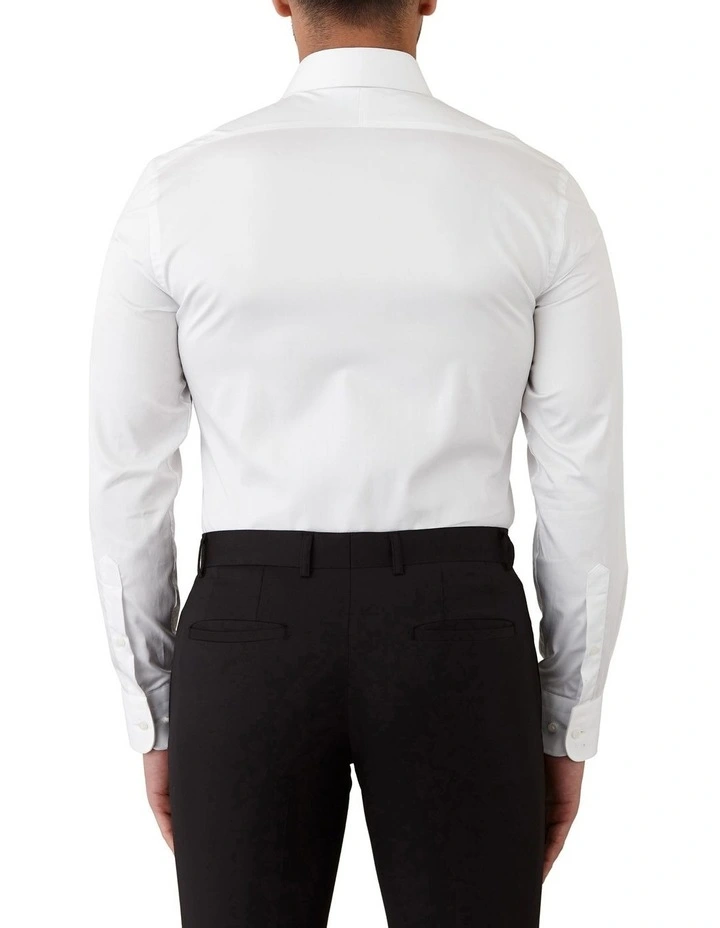 Dom Bagnato Giorgio Tailored Fit Shirt In White 4 Dom Bagnato Giorgio Tailored Fit Shirt In White - Image 2