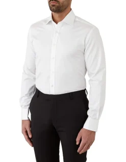 Dom Bagnato Giorgio Tailored Fit Shirt In White 8 Dom Bagnato Giorgio Tailored Fit Shirt In White -Cambridge Clothing shop 965252080 965246950 3 720x928