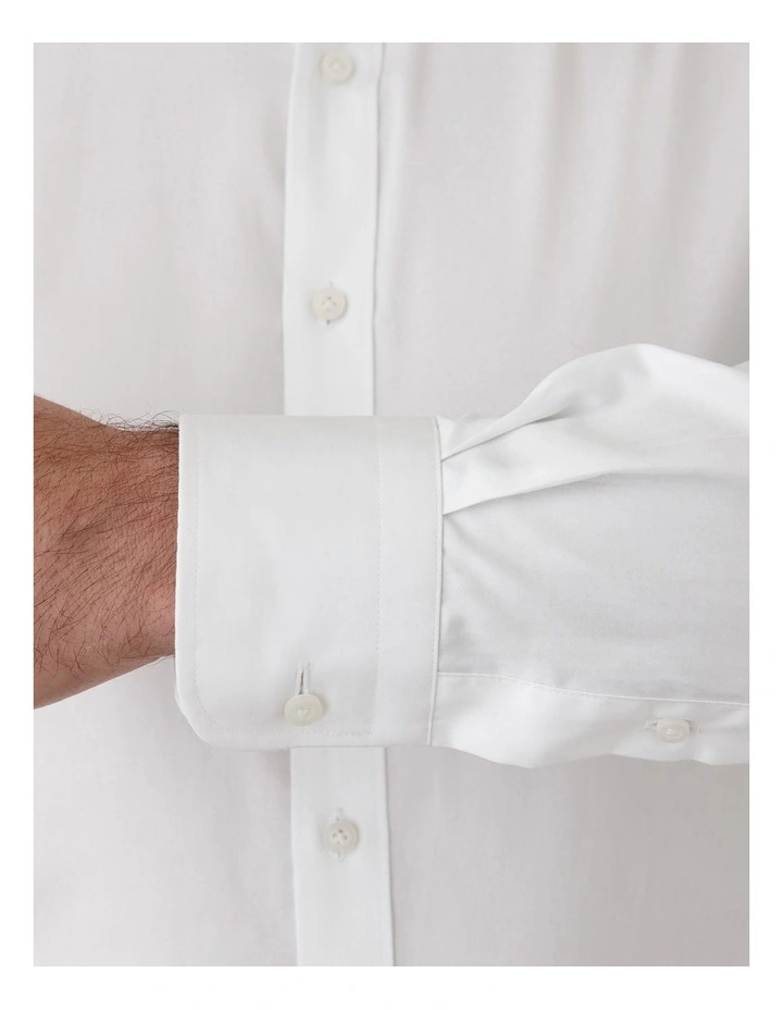 Dom Bagnato Giorgio Tailored Fit Shirt In White 6 Dom Bagnato Giorgio Tailored Fit Shirt In White - Image 4