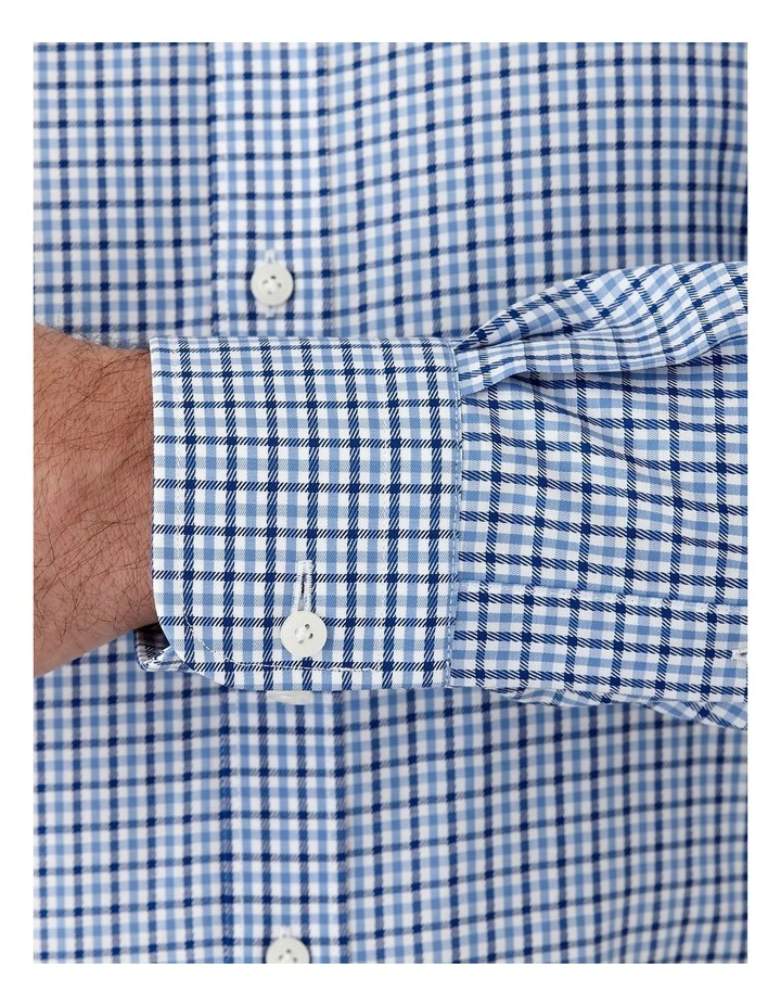 Dom Bagnato Giorgio Tailored Fit Shirt In Blue 6 Dom Bagnato Giorgio Tailored Fit Shirt In Blue - Image 4