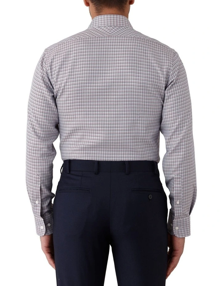 Dom Bagnato Giorgio Tailored Fit Shirt In Red 4 Dom Bagnato Giorgio Tailored Fit Shirt In Red - Image 2