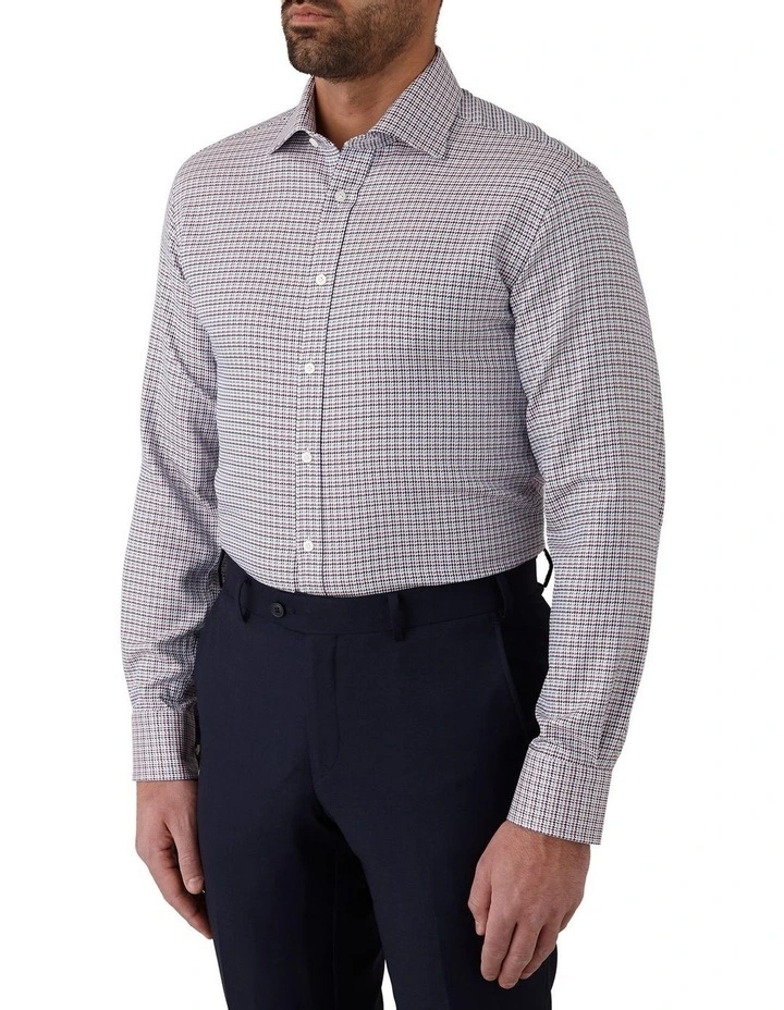 Dom Bagnato Giorgio Tailored Fit Shirt In Red 5 Dom Bagnato Giorgio Tailored Fit Shirt In Red - Image 3