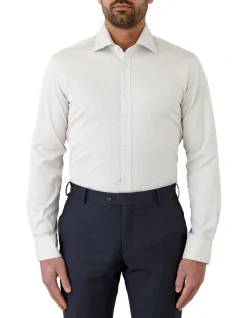 Dom Bagnato Giorgio Tailored Fit Shirt In White