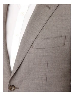 Dom Bagnato Stefano Tailored Fit Jacket In Taupe -Cambridge Clothing shop 965931490 965920420 4 720x928