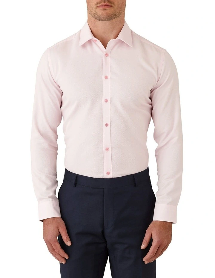 Gibson Flame Slim Fit Shirt In Pink 3 Gibson Flame Slim Fit Shirt In Pink
