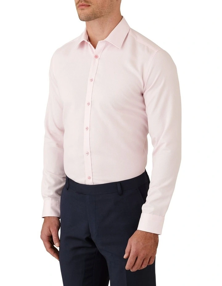 Gibson Flame Slim Fit Shirt In Pink 5 Gibson Flame Slim Fit Shirt In Pink - Image 3