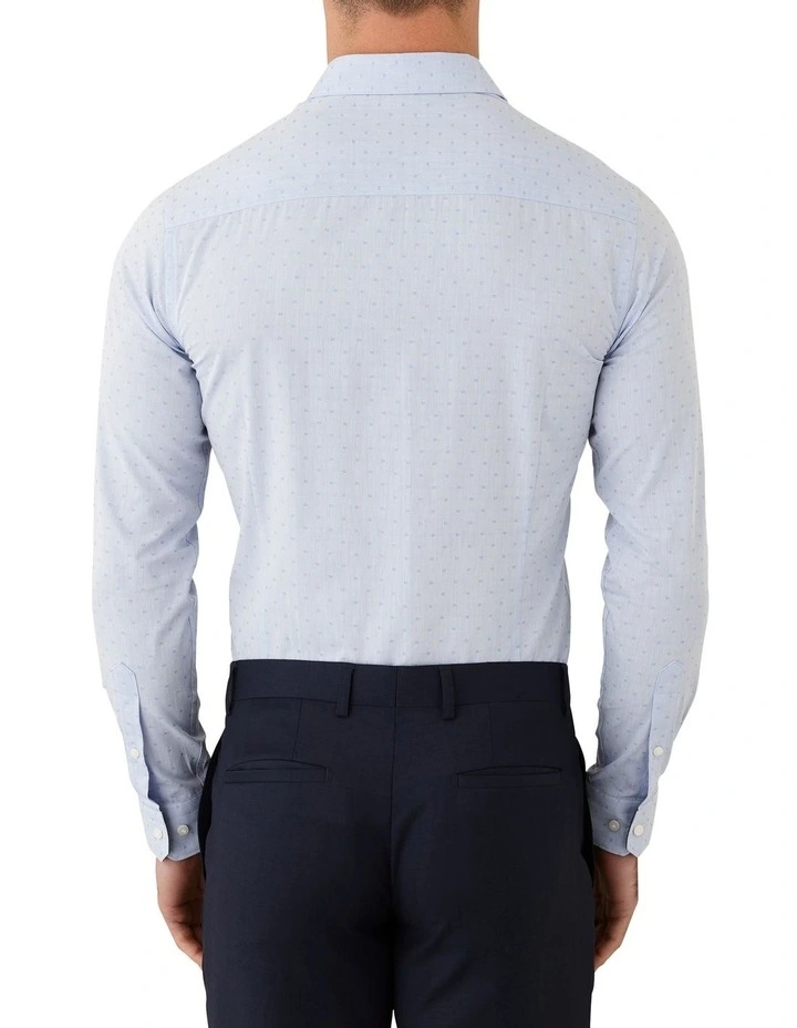 Gibson Flame Slim Fit Shirt In Blue 4 Gibson Flame Slim Fit Shirt In Blue - Image 2