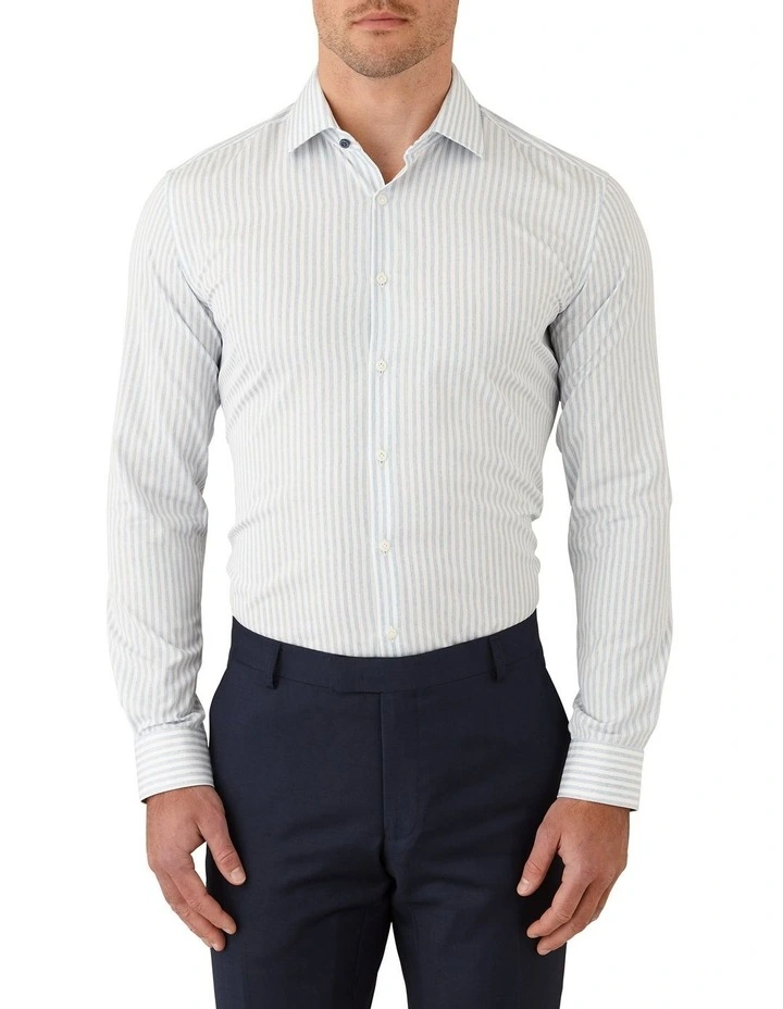 Gibson Motion Slim Fit Shirt In Blue 3 Gibson Motion Slim Fit Shirt In Blue