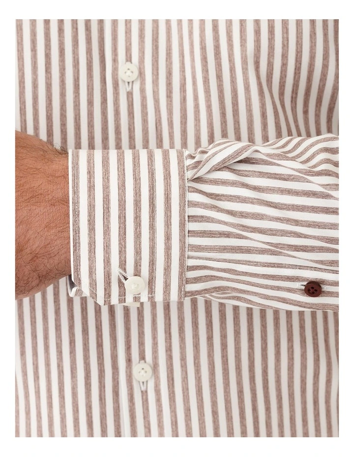 Gibson Motion Slim Fit Shirt In Brown 6 Gibson Motion Slim Fit Shirt In Brown - Image 4