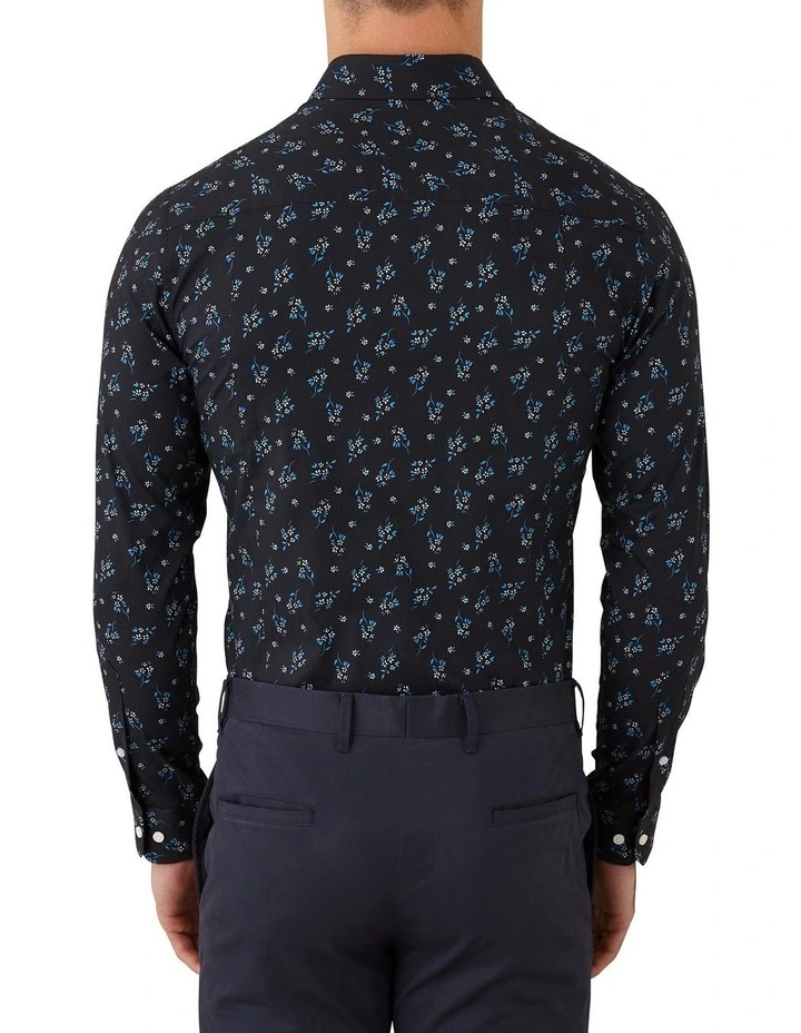 Gibson Motion Slim Fit Shirt In Navy 4 Gibson Motion Slim Fit Shirt In Navy - Image 2