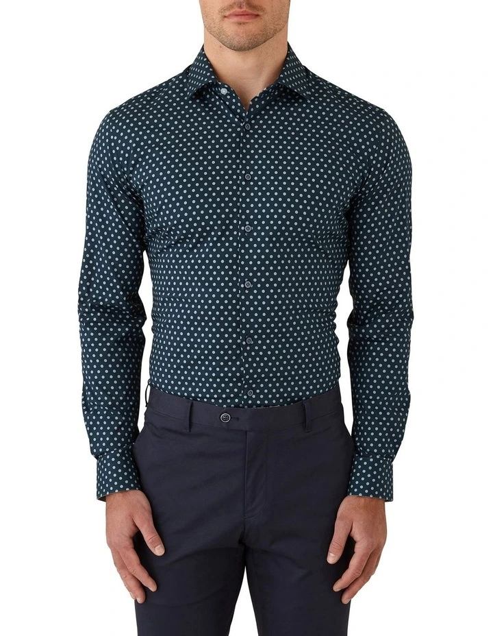 Gibson Motion Slim Fit Shirt In Teal 3 Gibson Motion Slim Fit Shirt In Teal