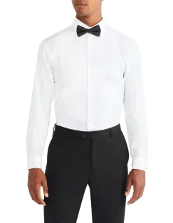 Van Heusen Black Label Tailored Bib Dinner Shirt In White 10 Van Heusen Black Label Tailored Bib Dinner Shirt In White -Cambridge Clothing shop 966277810 3 720x928