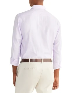 Van Heusen Black Label Tailored Price Of Wales Check Shirt In Purple -Cambridge Clothing shop 966277900 2 720x928