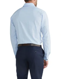 Van Heusen Black Label Tailored Long Sleeve 1 Colour Prince Of Wales Check Shirt In Blue 7 Van Heusen Black Label Tailored Long Sleeve 1 Colour Prince Of Wales Check Shirt In Blue -Cambridge Clothing shop 966278170 2 720x928