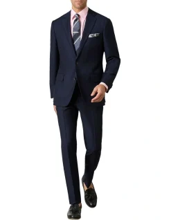 MJ Bale Brindle Jacket In Navy -Cambridge Clothing shop 966526480 6 720x928