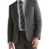 Van Heusen Tailored Marl Check Suit Jacket In Charcoal -Cambridge Clothing shop 966721240 1 720x928