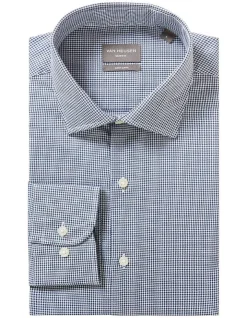 Van Heusen Slim Long Sleeve Dobby Shirt In Blue 7 Van Heusen Slim Long Sleeve Dobby Shirt In Blue -Cambridge Clothing shop 966725470 3 720x928