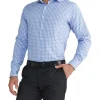 Van Heusen Tailored Long Sleeve 2 Colour Mid Check Shirt In Blue 1 Van Heusen Tailored Long Sleeve 2 Colour Mid Check Shirt In Blue -Cambridge Clothing shop 966726730 1 720x928