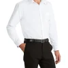 Van Heusen Classic Long Sleeve 1 Colour Dobby Diamond Shirt In White 2 Van Heusen Classic Long Sleeve 1 Colour Dobby Diamond Shirt In White -Cambridge Clothing shop 966844180 1 720x928