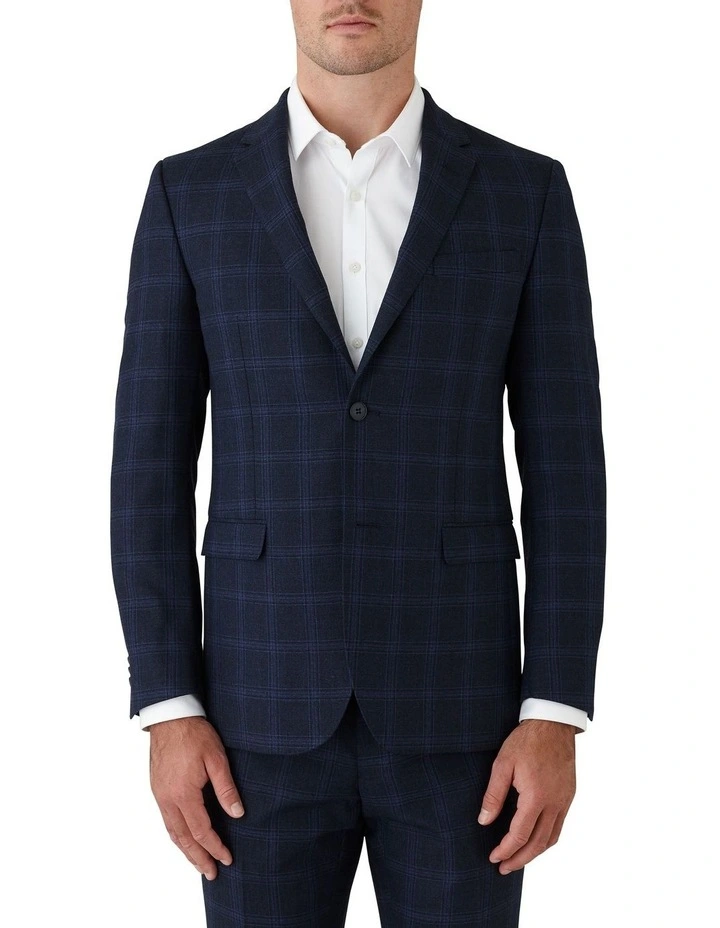 Gibson Nitro Slim Fit Jacket In Blue 3 Gibson Nitro Slim Fit Jacket In Blue