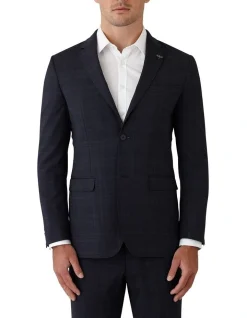 Gibson Ayden Slim Fit Jacket In Navy