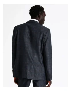 Blaq Tailored Check Suit Jacket In Denim 11 Blaq Tailored Check Suit Jacket In Denim -Cambridge Clothing shop 967571110 5 720x928
