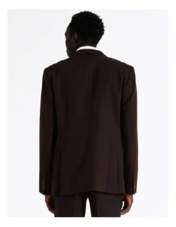 Blaq Tailored Textured Suit Jacket In Bloodstone -Cambridge Clothing shop 967571380 5 720x928