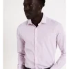 Blaq Slim Long Sleeve 2 Colour Mini Stripe Shirt In Pink 1 Blaq Slim Long Sleeve 2 Colour Mini Stripe Shirt In Pink -Cambridge Clothing shop 967574080 1 720x928