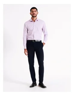 Blaq Slim Long Sleeve 2 Colour Floral Print Shirt In Blue -Cambridge Clothing shop 967574440 5 720x928