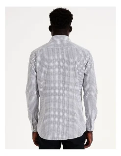 Blaq Slim Long Sleeve 1 Colour Floral Print Shirt In Black 10 Blaq Slim Long Sleeve 1 Colour Floral Print Shirt In Black -Cambridge Clothing shop 967574530 4 720x928