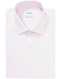 Calvin Klein Slim Long Sleeve Mini Dobby Shirt In Pink 11 Calvin Klein Slim Long Sleeve Mini Dobby Shirt In Pink -Cambridge Clothing shop 967826350 5 720x928