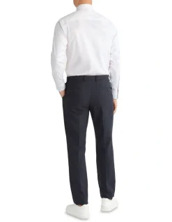 Calvin Klein Slim Long Sleeve 1 Colour Mid Check Shirt In White 9 Calvin Klein Slim Long Sleeve 1 Colour Mid Check Shirt In White -Cambridge Clothing shop 967826530 3 720x928