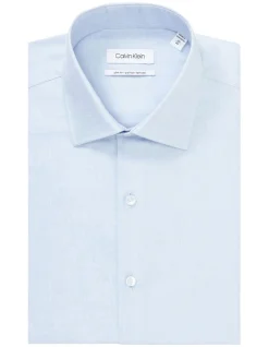 Calvin Klein Slim Long Sleeve Twill Shirt In Blue 11 Calvin Klein Slim Long Sleeve Twill Shirt In Blue -Cambridge Clothing shop 967827070 5 720x928